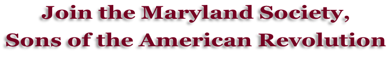 Join the Maryland Society, Sons of the American Revolution